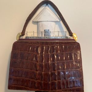 Authentic ALLIGATOR purse